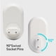 thumbnail image 5 of pequeña luz de noche Luz de enchufe RGB de 16 colores con enchufe de control remoto en la pared Luz de noche LED Brillo Lámpara ajustable para escalera Baño Habitación de niños Garaje Gabinete Dormit Irfora pequeña luz de noche, 5 of 7
