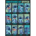 thumbnail image 2 of Women's Lilo & Stitch Emotions of 626 Racerback Tank Top Black Heather X Large, 2 of 4