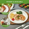 thumbnail image 6 of 100% Compostable Oval Paper Tray Super Strong Disposable Paper Tray Bagasse Natural Biodegradable Eco-friendly Sugar Cane Tray for BBQ, Party, Party and Picnic, 6 of 7