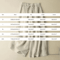 thumbnail image 3 of Audhol Flowy Pants for Women Women's Summer Palazzo Pants Wide Leg Cotton Linen Beach Drawstring Elastic Waist Trousers with Pockets Wide Leg Linen Pants Woman Beige L, 3 of 3
