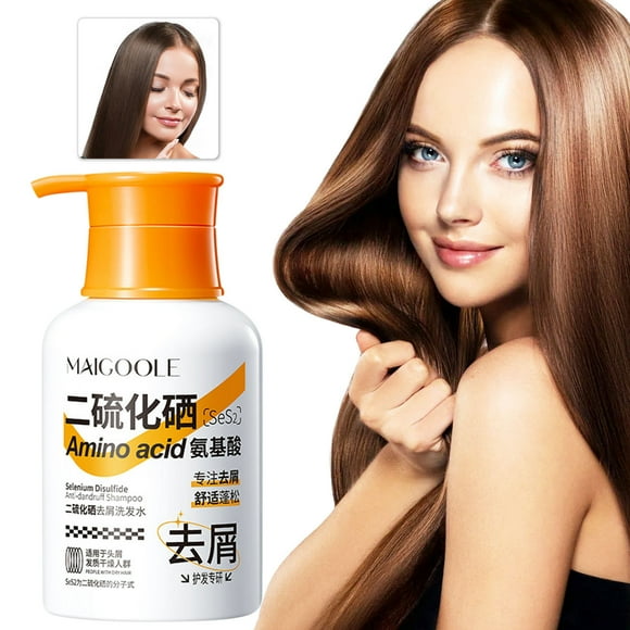 Clearance Items! 400ml Shampoo Scalp Cleaning Shampoo Hair Oil Control Scalp Refreshing Shampoos Deal of the Day!