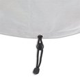 thumbnail image 2 of Real Flame Sedona Fabric 40" Square Fire Pit Protective Cover in Light Gray, 2 of 3