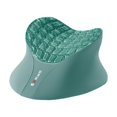 thumbnail image 1 of Almohada de almohada de gel para almohadilla de cuello de gel, almohada ergonómica de la mesa, almohada de viaje de espuma de memoria para coche de verde, 1 of 8