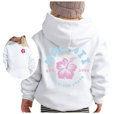 

Girl s Hoodie Long Sleeve Soft Sweatshirt Graphic Hoody Kids Cute Pullovers Top Clothes for Girls Jacket for Toddler Boys Cute Hoodies for Youth Girls Hoodies for Teen Zip up Hoodie Cropped Kids