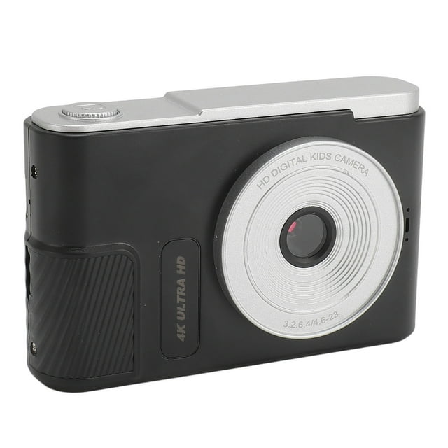 Cámara Digital 4K, Cámara Vlogging de 48 MP, Soporte para Tarjeta de Memoria de 64 GB, Cámara Compacta Portátil para Fotografía, Cámaras digitales de Apuntar y Disparar PARA