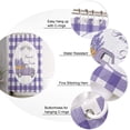 thumbnail image 5 of Truck With Lavender Shower Curtain Farm Fresh Flower Floral Purple Buffalo Check Plaid Shower Curtains for Bathroom Curtain Sets with Hooks Waterproof Fabric Bath Curtain Small Stall Size 36" x 72", 5 of 6