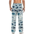 thumbnail image 2 of CROPD Pajama Pants Men Sleepwear Lounge Pants Pjs Bottoms with Pockets, 2 of 7