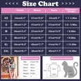thumbnail image 4 of PUMYPOREITY Vêtements pour Chat Sphynx : Chandail Extensible, Chemise Douce Sans Poils, Pyjama Chandail, Col Roulé pour Cornish Rex, Devon Rex - Rose, G, 4 of 6