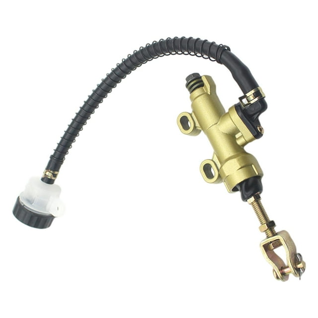 Transilinato de trasero / universal / Pie trasero Fácil de instalar Bomba de hidráulico de aluminio Adecuado para CBR600 85 Yotijar Bomba de freno hidráulica