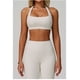 thumbnail image 3 of Sujetador deportivo  for mujer, cuello cuadrado, sin costuras, acolchado, for yoga, entrenamiento, camiseta sin mangas, 3 of 6