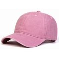 thumbnail image 3 of Gorra Ajustable Unisex Color Sólido Baseball ., 3 of 9