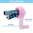 thumbnail image 3 of Unique Bargains Pencil Sharpening Machine, Hand Crank Pencil Sharpener Manual Pencil Sharpeners Cutter Style 1, Pink, 3 of 7