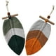 thumbnail image 1 of Hytrove 2Ud Tapiz Colgante Macrame De Hojas Con Para Decorar O Apartamento, 1 of 8