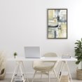 thumbnail image 2 of Stupell Industries Neutral Obscure Expression Brown Framed Floater Canvas Wall Art design by Lisa Ridgers, 25 x 17, 2 of 9