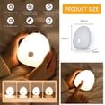 thumbnail image 3 of Luz Nocturna LED Rojo Verde Regulable 3 Colores Carga USB, 3 of 5