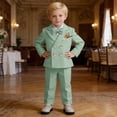 thumbnail image 2 of Vividxx Boys Clothes Pageboy Performance Formal Wear Toddler Tuxedo Birthday Party Vacation Outfits, 2 of 6