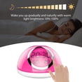 thumbnail image 5 of Luz De Despertar 7 Colores Luz De Despertar Luz De Noche Led Rgb Despertador Multifuncional Función De Lámpara De Mesa Snooze Sunrise 6 Sonidos Decoración Natural Del Hogar Speravity HA015336-00, 5 of 5