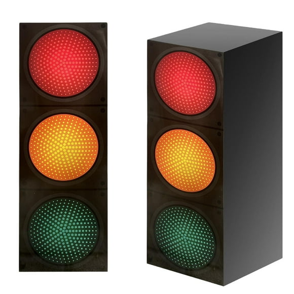 2 cajas de semáforo para regalar, cajas de dulces, regalos de fiesta, centros de mesa, luces de señal multifuncionales, decoración para niños.