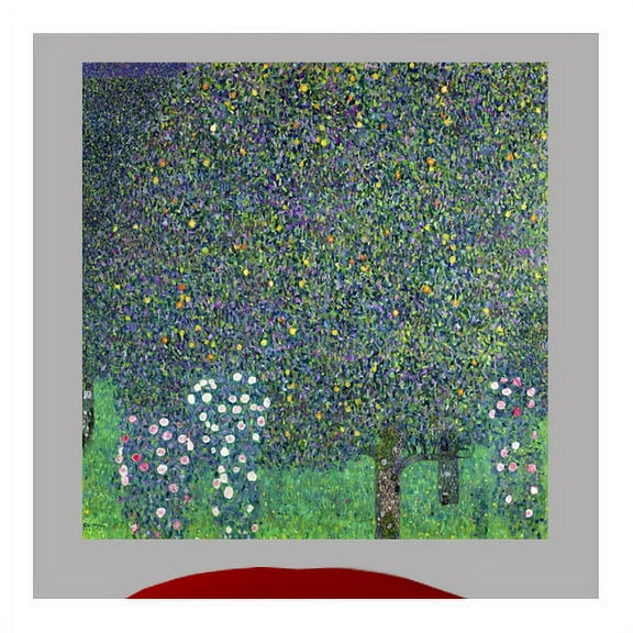 Wallhogs Klimt Roses Under the Trees (20th) Wall Mural