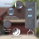 thumbnail image 3 of 2 Pack Garage Door Remote Handheld Transmitter Replacement for HSE2-868 HS4-868 HSM4-868 Promatic, 3 of 5