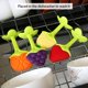 thumbnail image 2 of Juguetes para la dentición (1 paquete) - Juego de llaves para la dentición infantil, congelador orgánico natural seguro para bebés y niños pequeños, mordedores de silicona para bebés - Piña oso de fresa Juguete, 2 of 5