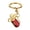 Gold-color-Red, variant on Sturdy Alloy Golf Accessory Keychain With Fine Detail Suitable For Men And Women