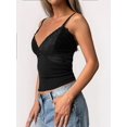 thumbnail image 5 of Camisole Tops for Women Tank Tops Y2K Spaghetti Strap Undershirts Slim Going Out Top, 5 of 8