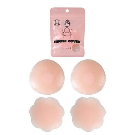 10Pair Lift Silicone Self Adhesive Nipple Cover Invisible Breast Bra Pad Pasties
