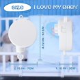 thumbnail image 5 of Rotating Music Box，Crib Bed Hanging Wind-up Bell Mobile Music Box，Baby Music Box Spinner with Rotating Hook, 5 of 8