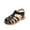 Black, variant on Utoimkio Toddler Girls Sandals Size 9 Baby Girl Children's Hollow Out Princess Shoes Soft-soled Casual Beach Sandals