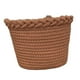 thumbnail image 2 of Cesta infantil para bicicleta, cesta delantera ajustable para llevar bicicletas Marrón oscuro, 2 of 9