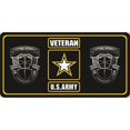 thumbnail image 1 of U.S. Army Veteran Special Forces #1 Photo License Plate, 1 of 1