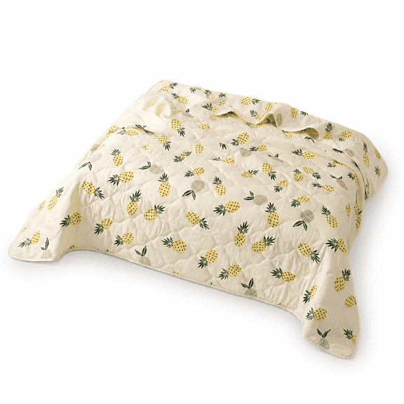 FURMORA Lightweight Comforter Summer Quilt Soft Bedspread for King Twin Full Size Bed,Washable Quilts Quilted Blanket for All Season,Cotton Summer Quilt Ventilation Quilt
