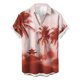thumbnail image 5 of Camisetas de Lino para Hombres Vintage Bowling Manga Corta Cuello Cubano, Retro Playa Y Verano Hombre Manga Corta Botón Abajo Camisetas, 5 of 6