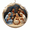 B, variant on Under $1 Tyidzon Nativity Christmas Ornaments Christmas Nativity Scene Hanging Ornaments Christmas Tree Ornaments Vintage Birth of Jesus Christian Ornaments for Christmas Party