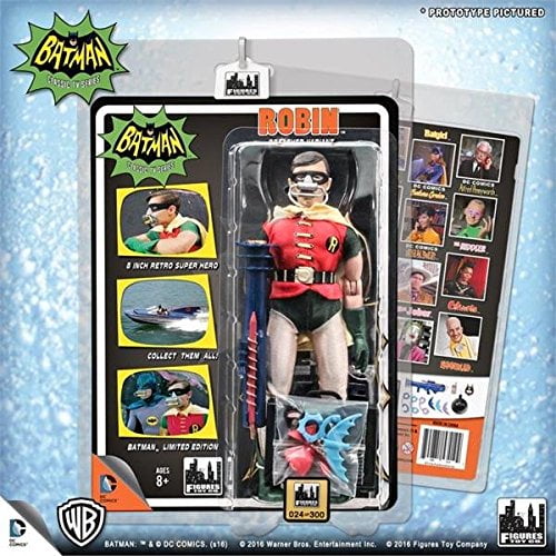 Action Figures - Batman TV 1966 Deluxe Robin Batbreather figure 8" BMTV037