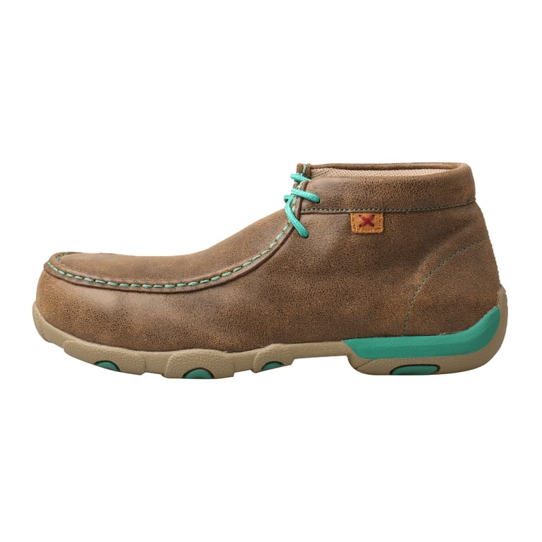 TWISTED X Adult Female Work Driving Moccasins, Color: Bomber  display picture 1