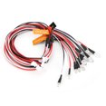 thumbnail image 2 of LAFGUR 12 LED Flashing Bright Light Strobe Lamps Kit System For 1/10 RC Crawler Dift Car,12 LED Flashing Bright Light,12 LED Flashing Light For RC Crawler Dift Car, 2 of 8