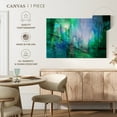 thumbnail image 5 of Elephant Stock Transparency Wall Art - Horizontal Canvas Wall Art - Living Room Wall Decor - Abstract Canvas - Purple And Green Decor By Annette Schmucker - 48" x 32", 5 of 8