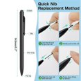 thumbnail image 5 of EMR Digital Stylus Pen with Eraser for Remarkable 2,4096 Pressure Levels,Palm Rejection,for Remarkable//, 5 of 5