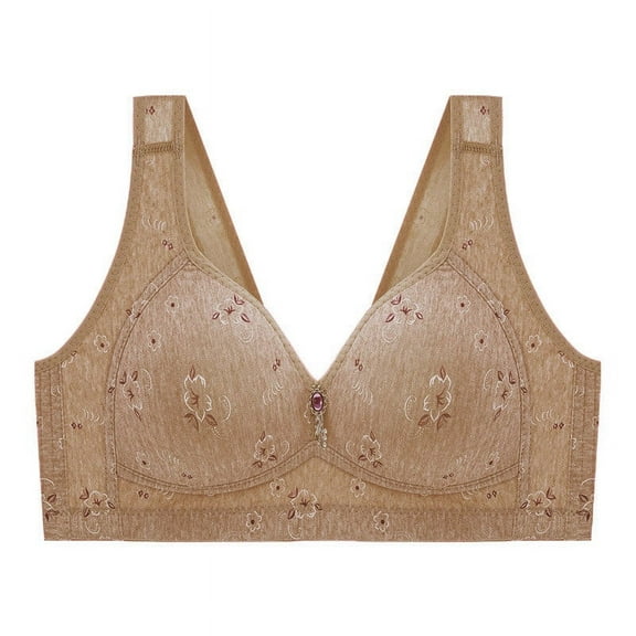 Utoimkio Full Coverage Bras for Women No Underwire Lace Wireless Bras for Women Comfort Breathable Everyday Bras