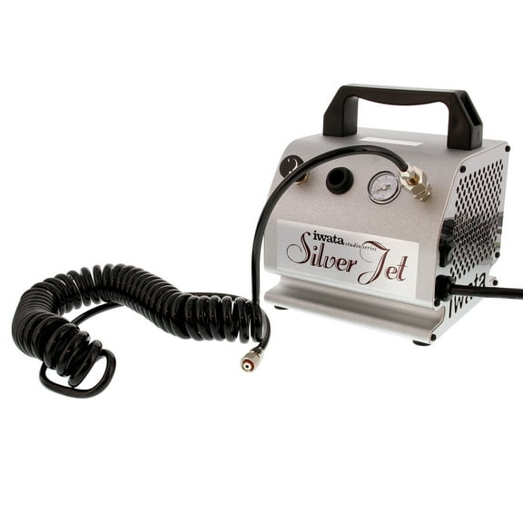 Iwata Studio Series Silver Jet 110-120V Airbrush Compressor
