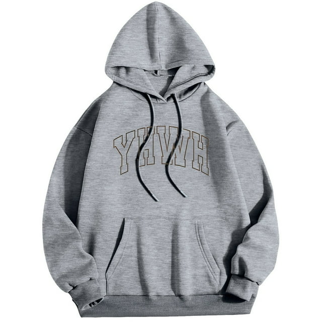 Men's Fall Winter Plus Size Hoodless Pullover Fashion Top Hop Oversized Crew Neck Sweatshirt Garment Apparel