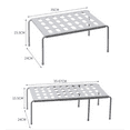 thumbnail image 2 of Adjustable Kitchen Cupboard Shelf Organizer Rack in Stylish Design for Storage, 2 of 9