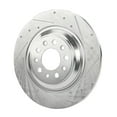 thumbnail image 4 of Detroit Axle - Rear Brake Rotors for 2014-2023 Jeep Cherokee, 2015 2016 2017 2018 2019 2020 2021 2022 Drilled and Slotted Brake Rotors: 12.60" Rotor, 4 of 7