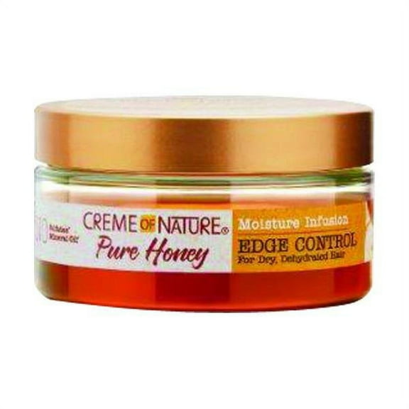 CREAM of NATURE - Pure Honey Moisture Infusion Edge Control 2.25 Oz * BEAUTY TALK LA *