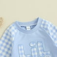 thumbnail image 5 of Gibobby Newborn Baby Girl Boy Fishing Outfit Fish Print Long Sleeve Romper Zipper Jumpsuit Infant Coming Home Clothes(Blue,12-18 Months), 5 of 7