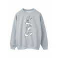 thumbnail image 1 of Looney Tunes Mens Bugs Bunny Crossed Arms Sweatshirt, 1 of 3