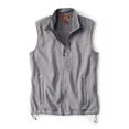 thumbnail image 1 of Chaleco polar Orvis Recycled para hombre, cálido, gris jaspeado, 1 of 1