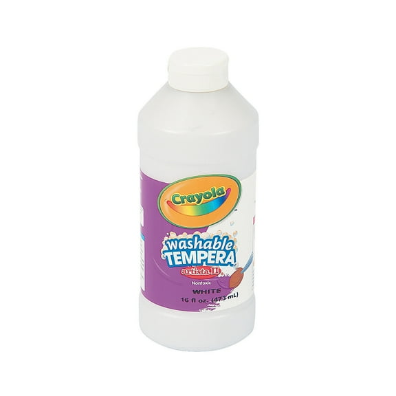 16-oz. Crayola Artista II Washable White Tempera Paint
